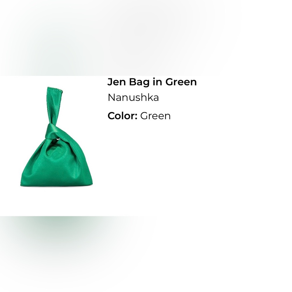 Nanushka Emerald Jen Bag